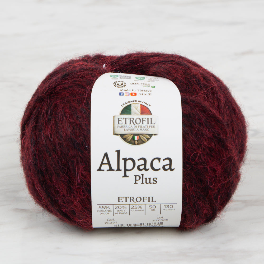 Etrofil Alpaca Plus Bordo El Ögü İpi - 73383